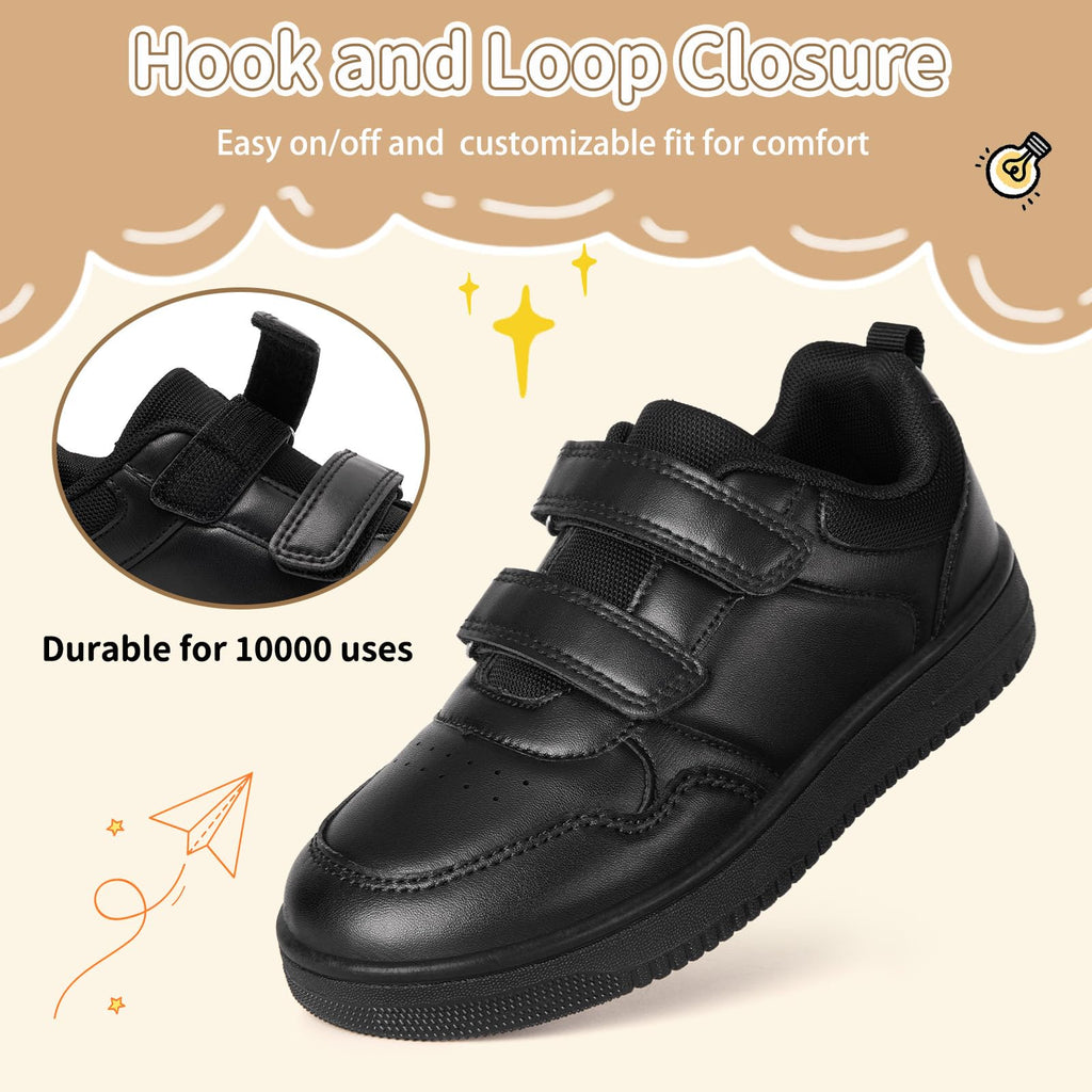 Boys School Shoes Kids Uniform Trainers Girls Sneakers