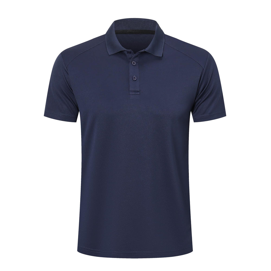 ZENGVEE 1/3/5 Pack Men's Polo Shirts Short Sleeve Quick Dry Breathable Top
