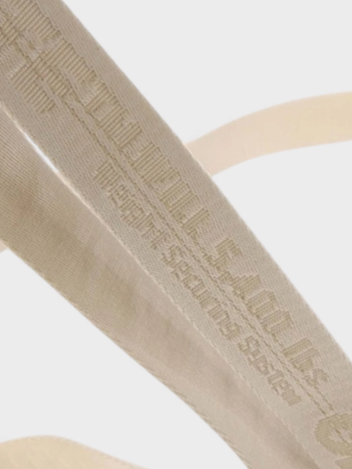Mini Industrial Belt Off White