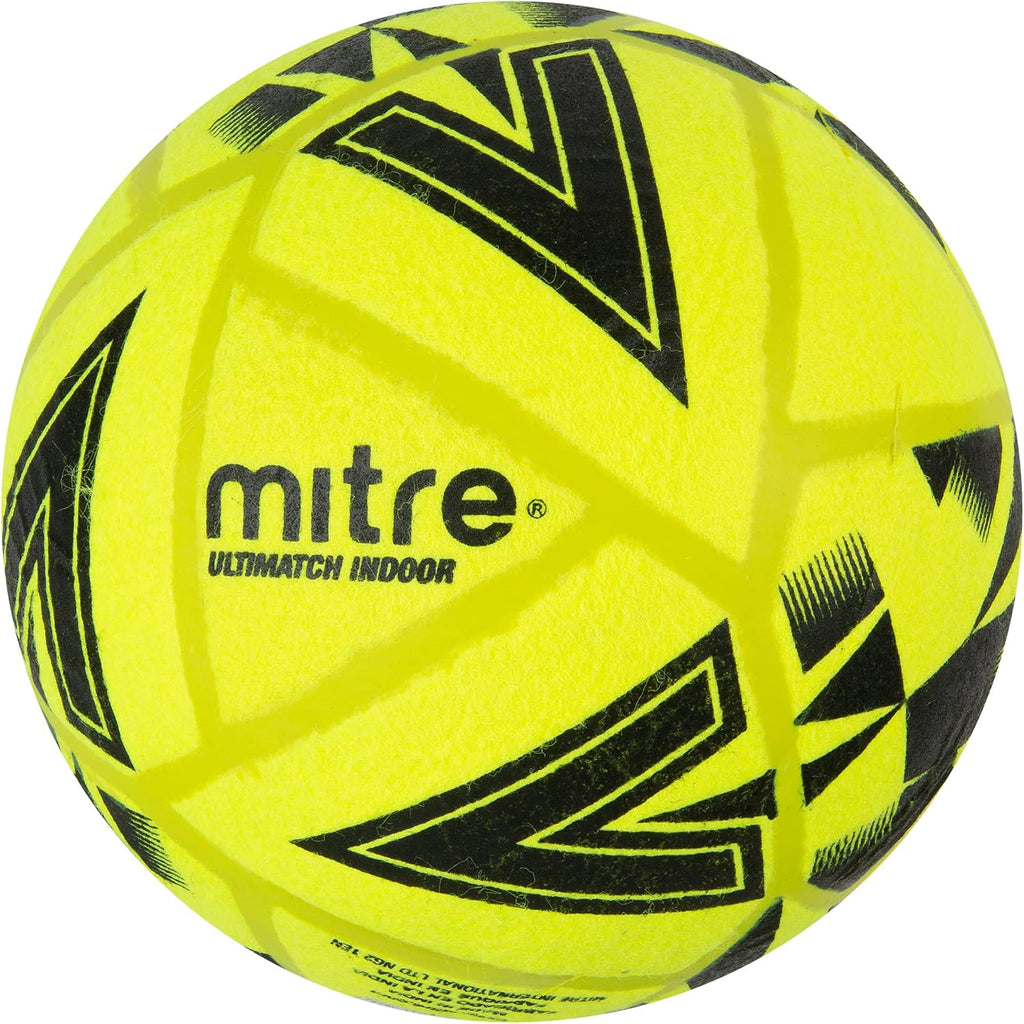 Mitre Unisex Ultimatch Indoor Football, Shape Retention, Ball