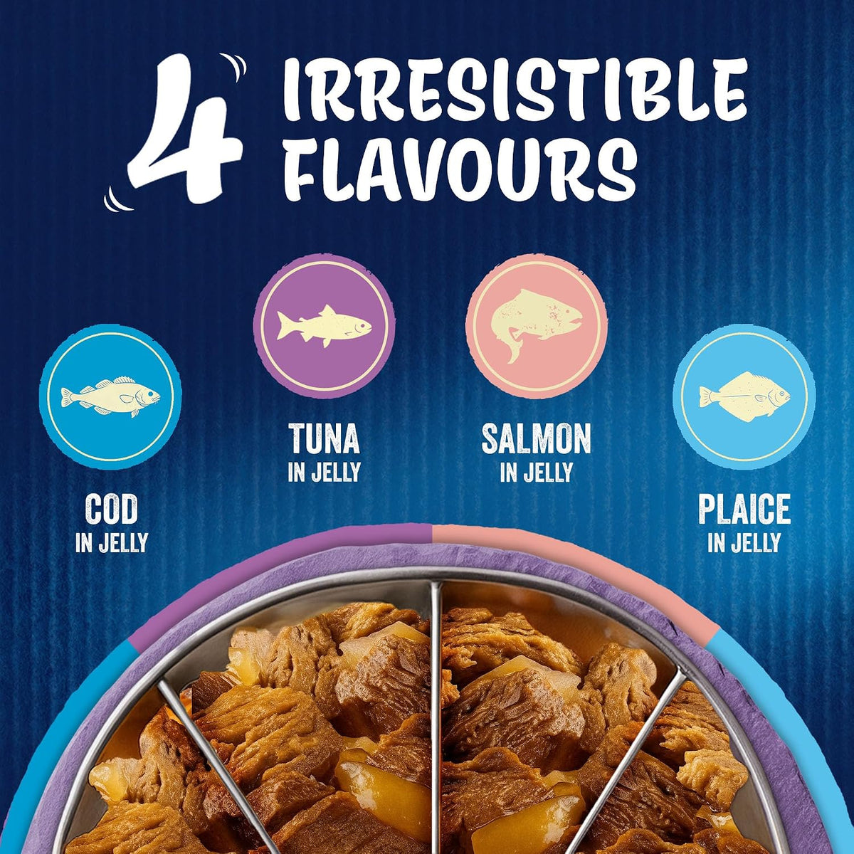 FELIX Doubly Delicious Countryside Selection in Jelly Wet Cat Food 40x85g