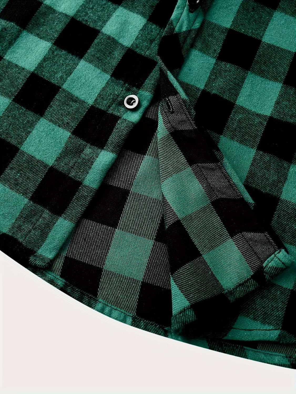 Men's Casual Plaid Hooded Shirt with Chest Pocket & Adjustable Drawstring - Stylish Long Sleeve Fall Casual Button-Up