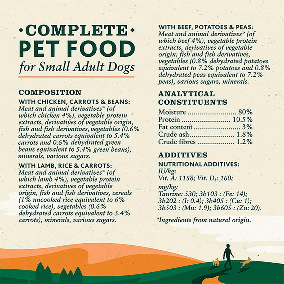 WINALOT Sunday Dinner Mixed in Gravy Wet Dog Food Pouches 40x100g