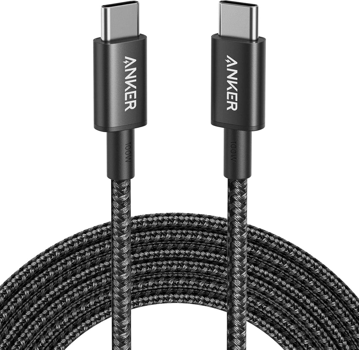 Anker USB C to USB C Charger Cable, 100W Fast Charging Cable (6 ft/1.8m)