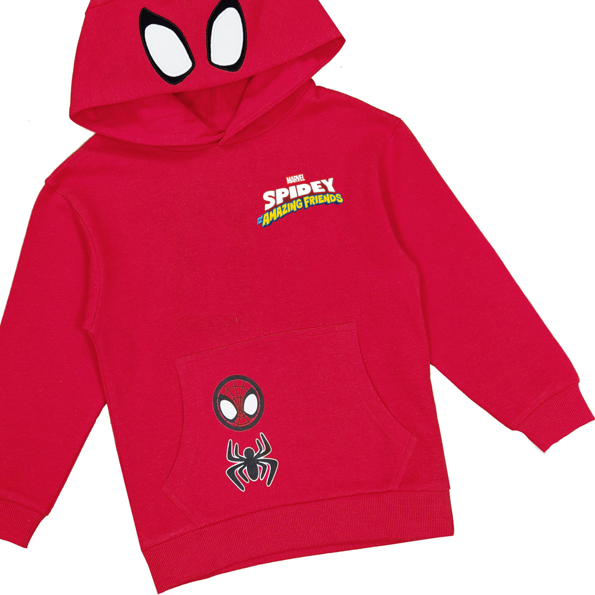 Marvel Spidey Boys Hoodie Personalised Spiderman Hoody with Initial