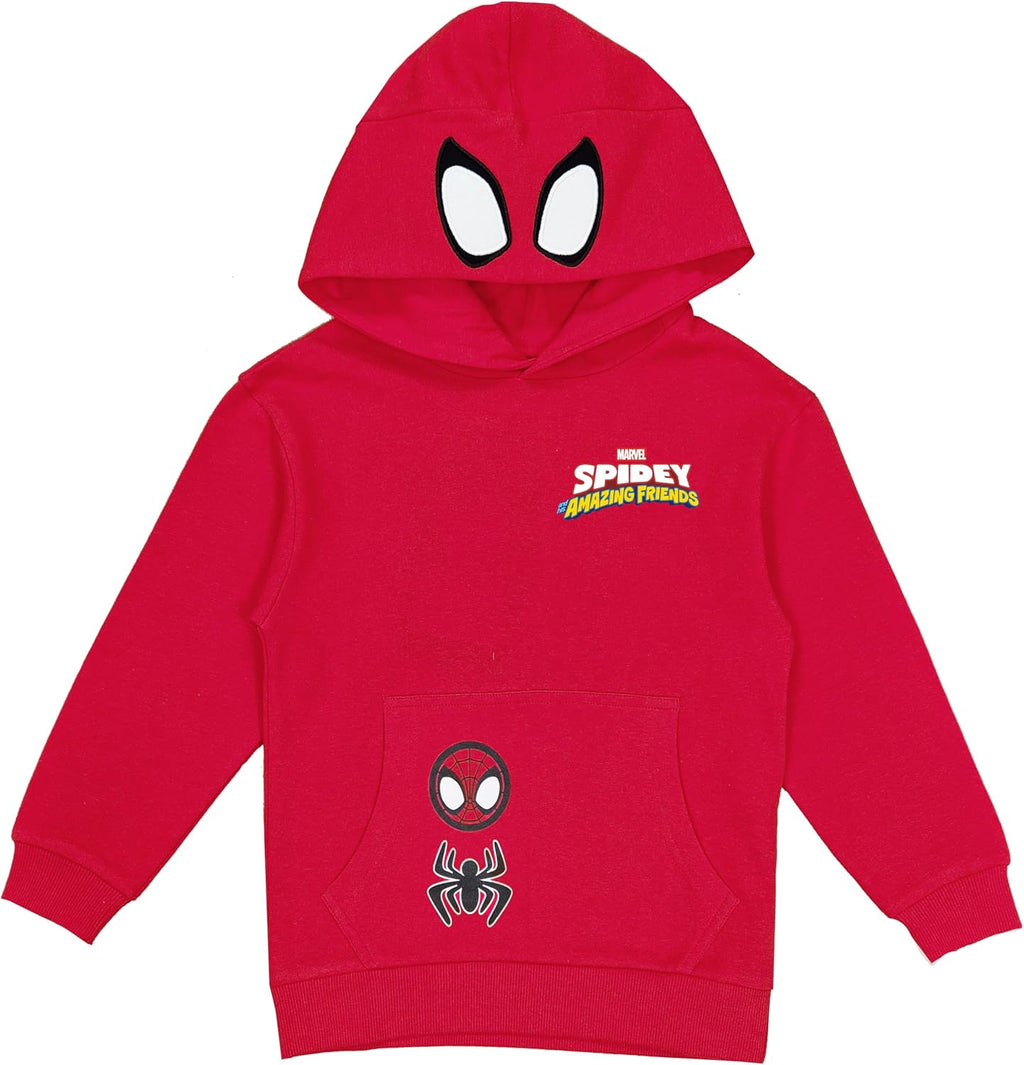 Marvel Spidey Boys Hoodie Personalised Spiderman Hoody with Initial
