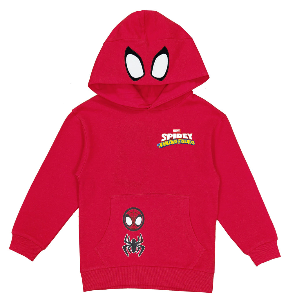 Marvel Spidey Boys Hoodie Personalised Spiderman Hoody with Initial