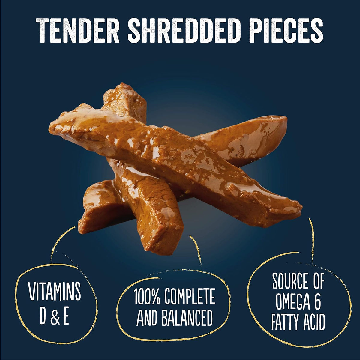 FELIX Soup Tender Strips Farm Selection Wet Cat Food 6x48g (Pack of 8)