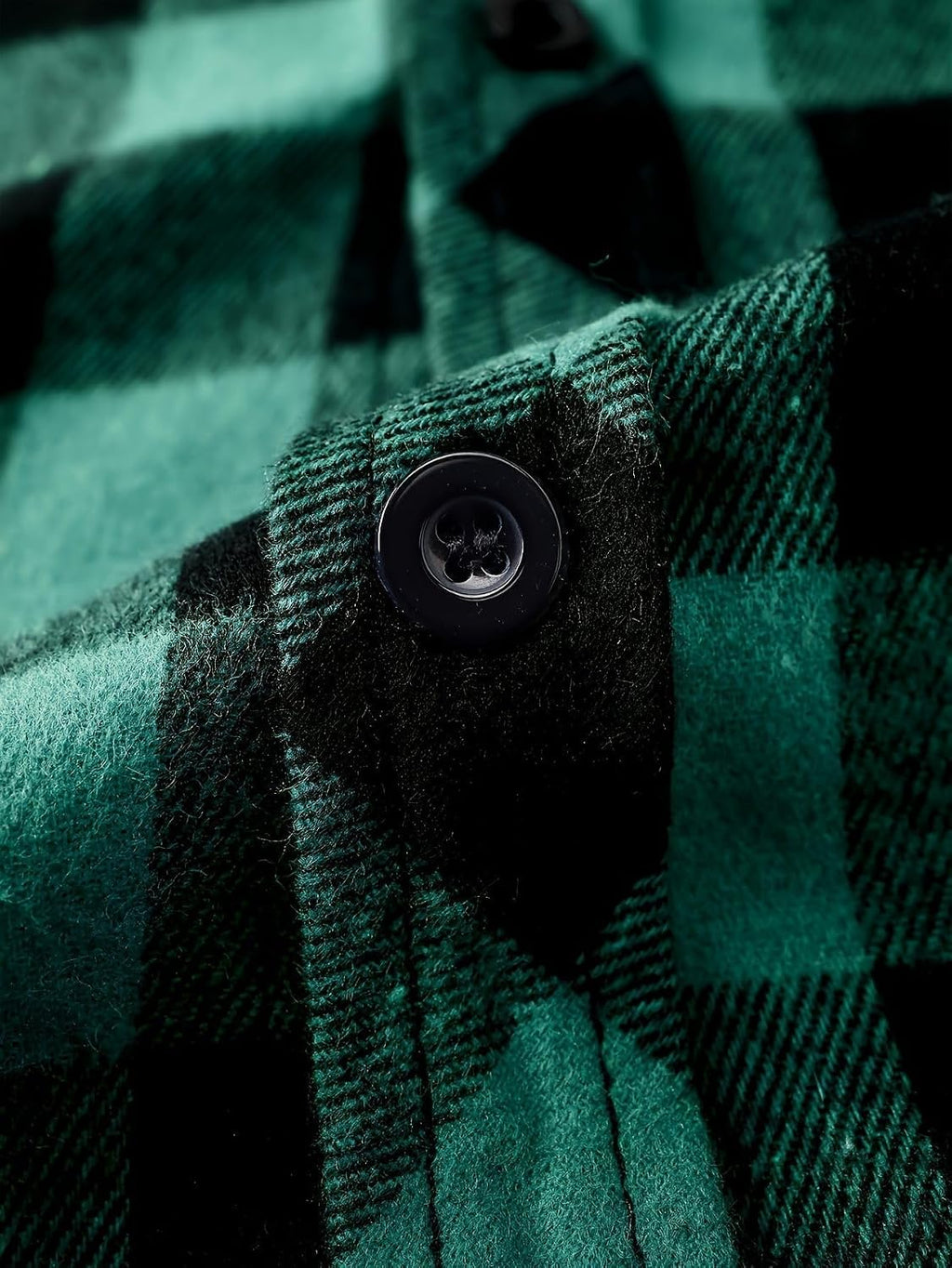 Men's Casual Plaid Hooded Shirt with Chest Pocket & Adjustable Drawstring - Stylish Long Sleeve Fall Casual Button-Up