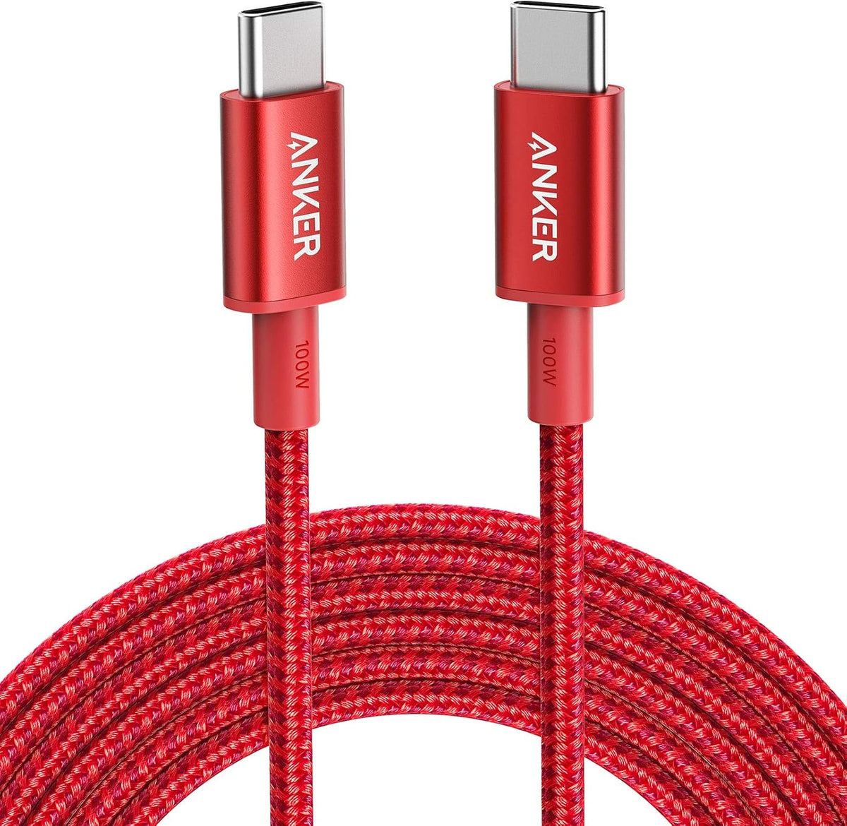 Anker USB C to USB C Charger Cable, 100W Fast Charging Cable (6 ft/1.8m)