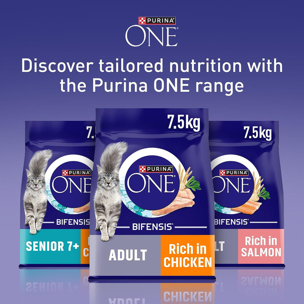 PURINA ONE Bifensis Adult Dry Cat Food Chicken 7.5kg Pack