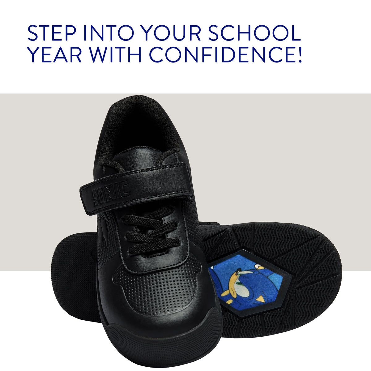 Sonic The Hedgehog Boys School Shoes | Boys Trainers