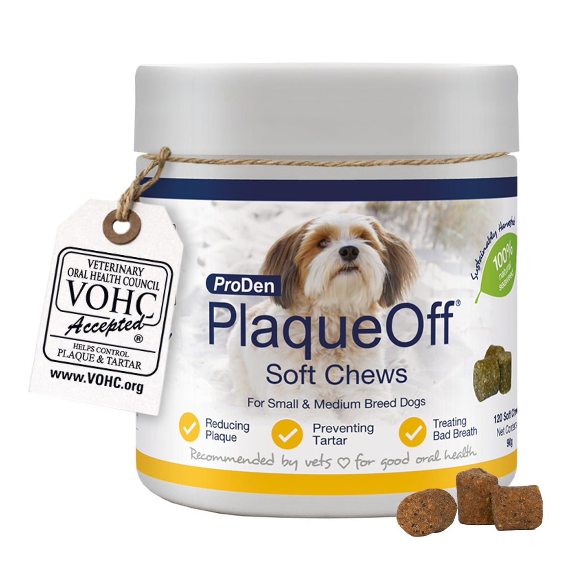 ProDen PlaqueOff 180g Powder for Dogs - VOHC Accepted 18-Month Supply