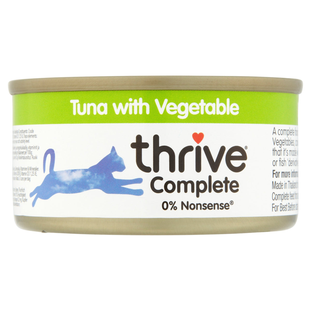 Thrive Complete Tuna with Salmon Wet Cat Food Cans – Adult & Senior – 6 x 75g