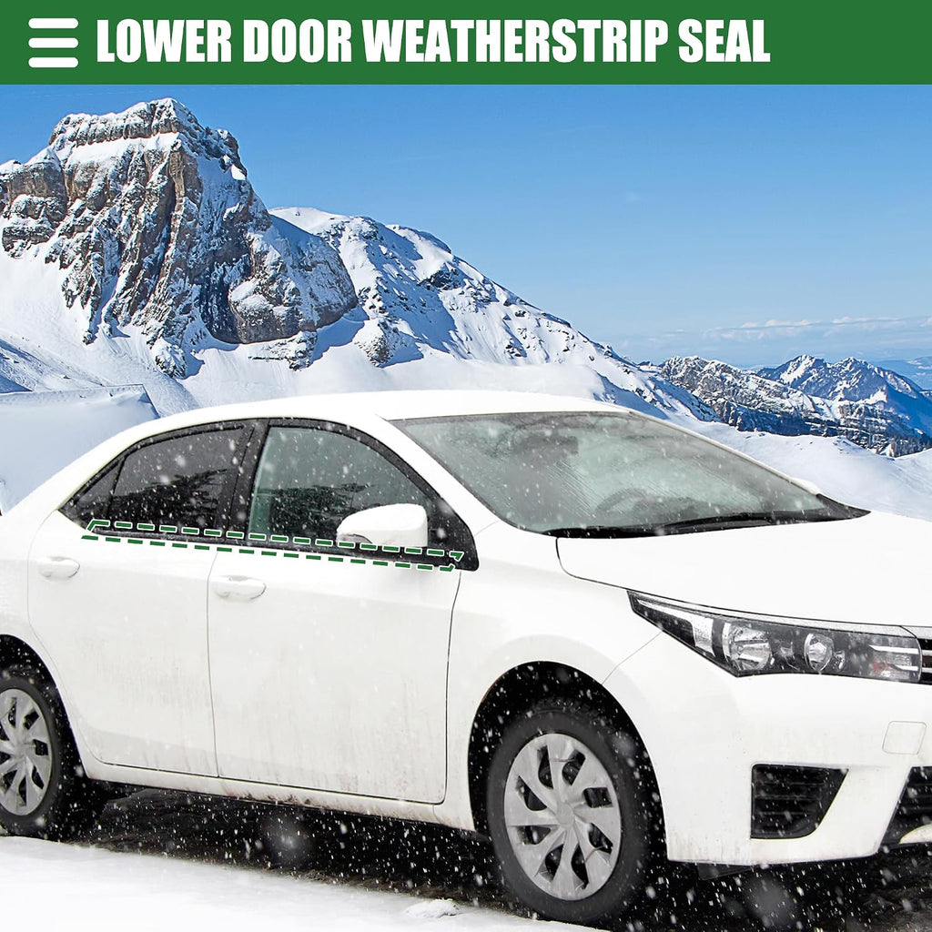 Window Weatherstrip Toyota Corolla Replacement 7572002210 7572002260 Motoforti