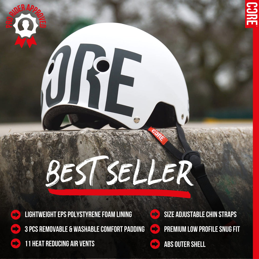 CORE Protection Helmet Skate/BMX/Bike/MTB/Roller Derby/Scooter