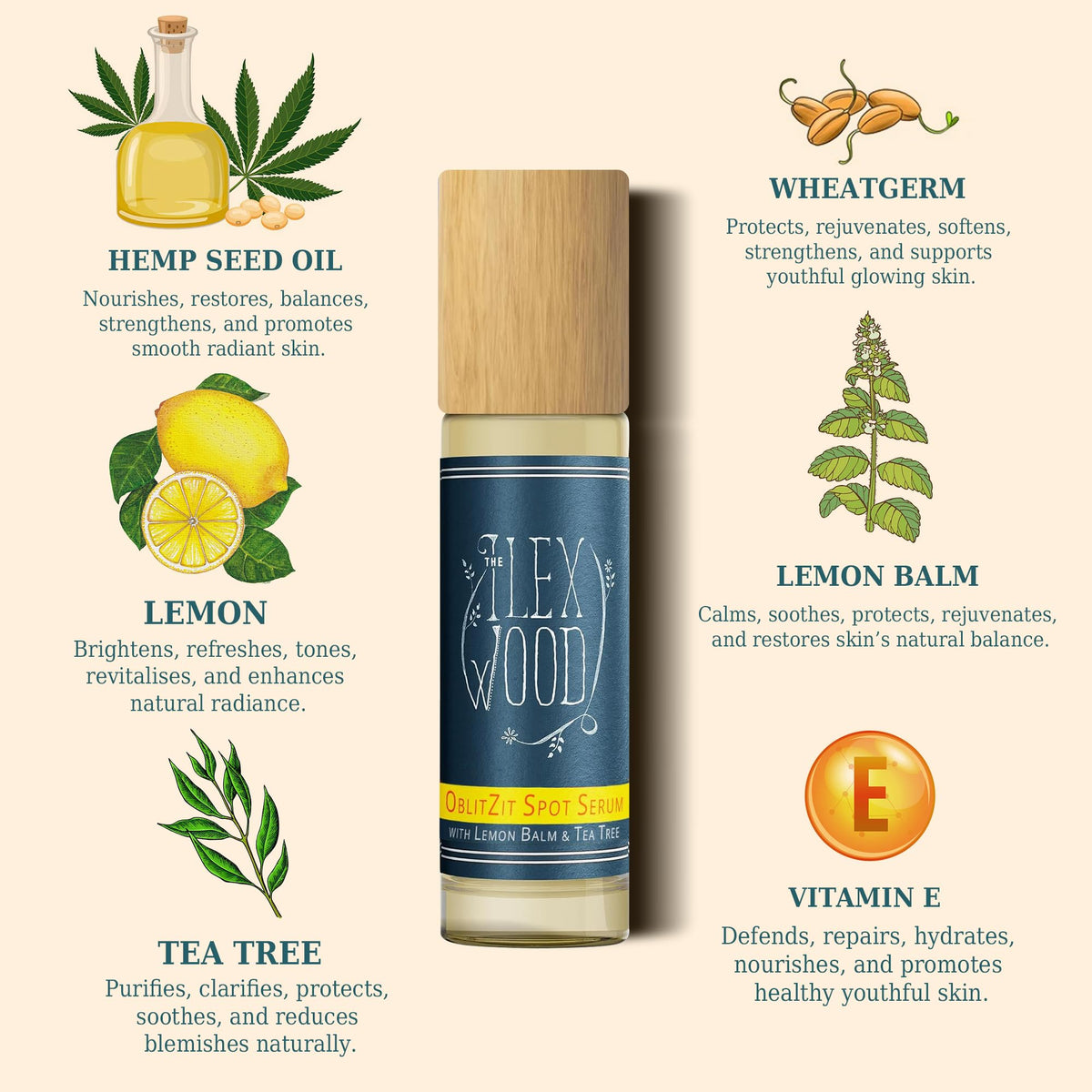 The Ilex Wood Rose & Frankincense Face Cream – Natural Moisturiser 60ml