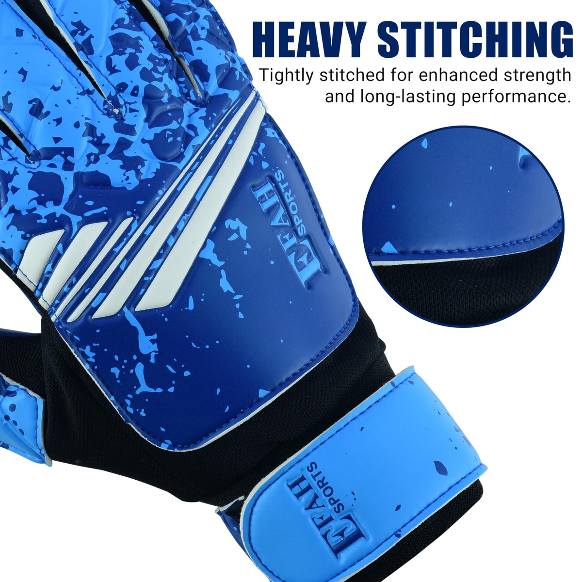 Football Goalkeeper Gloves for Boys Kids Youth with Super Grip