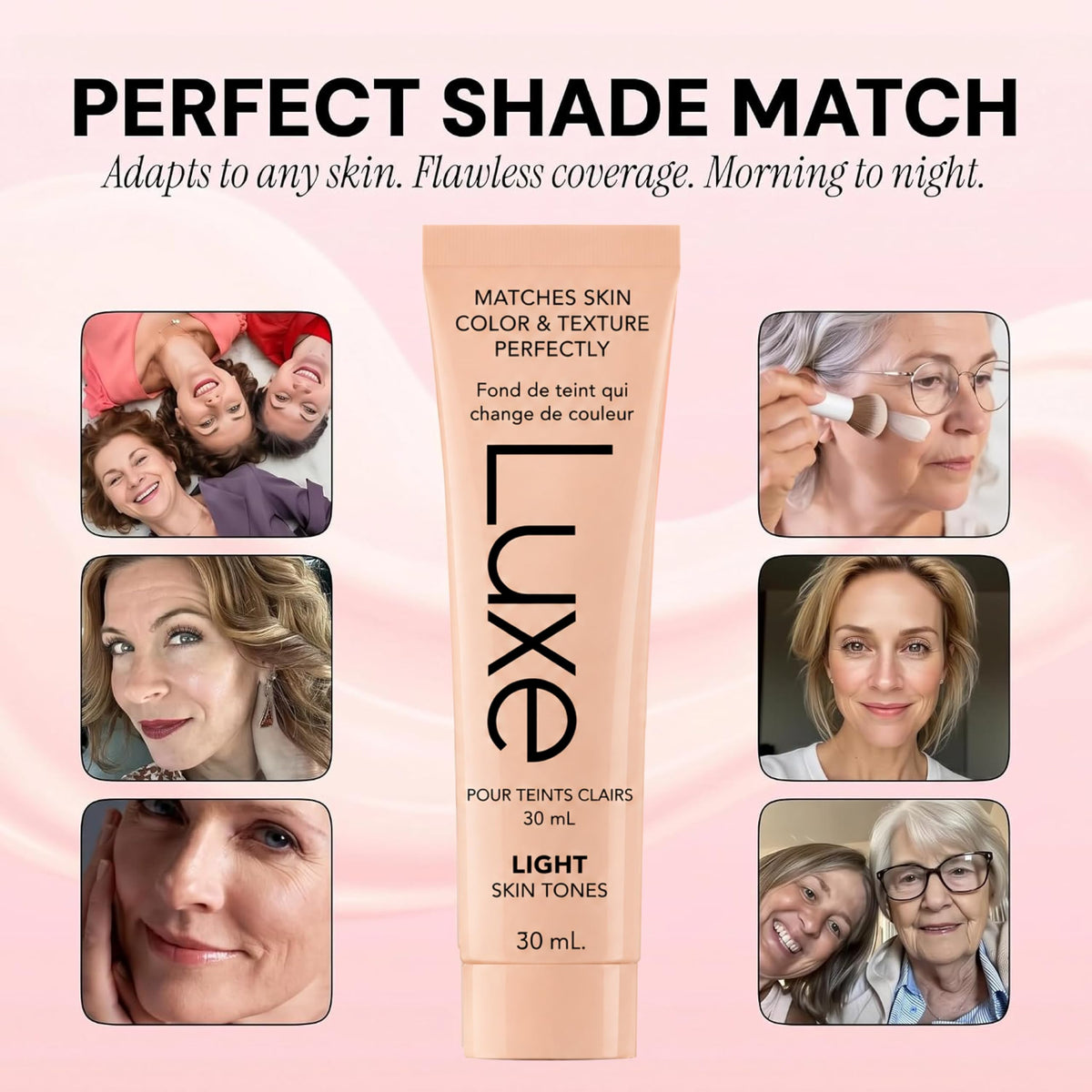Luxe Color Changing Foundation – Medium