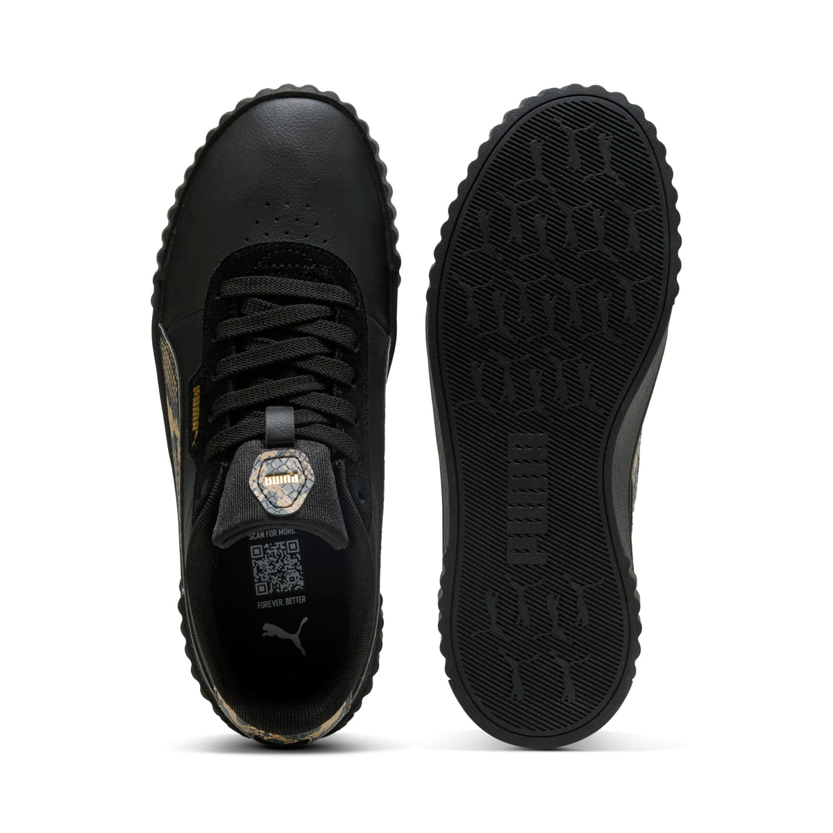 PUMA Women's Carina Leather Sneaker