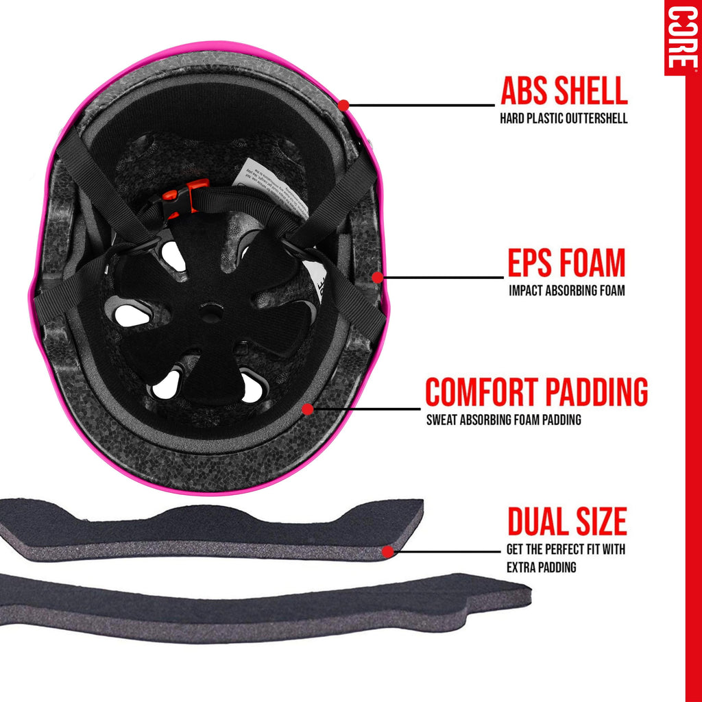 CORE Protection Helmet Skate/BMX/Bike/MTB/Roller Derby/Scooter