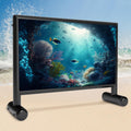Inflatable Projector Screen 11FT PVC Airtight Outdoor Movie Screen with Air Blower