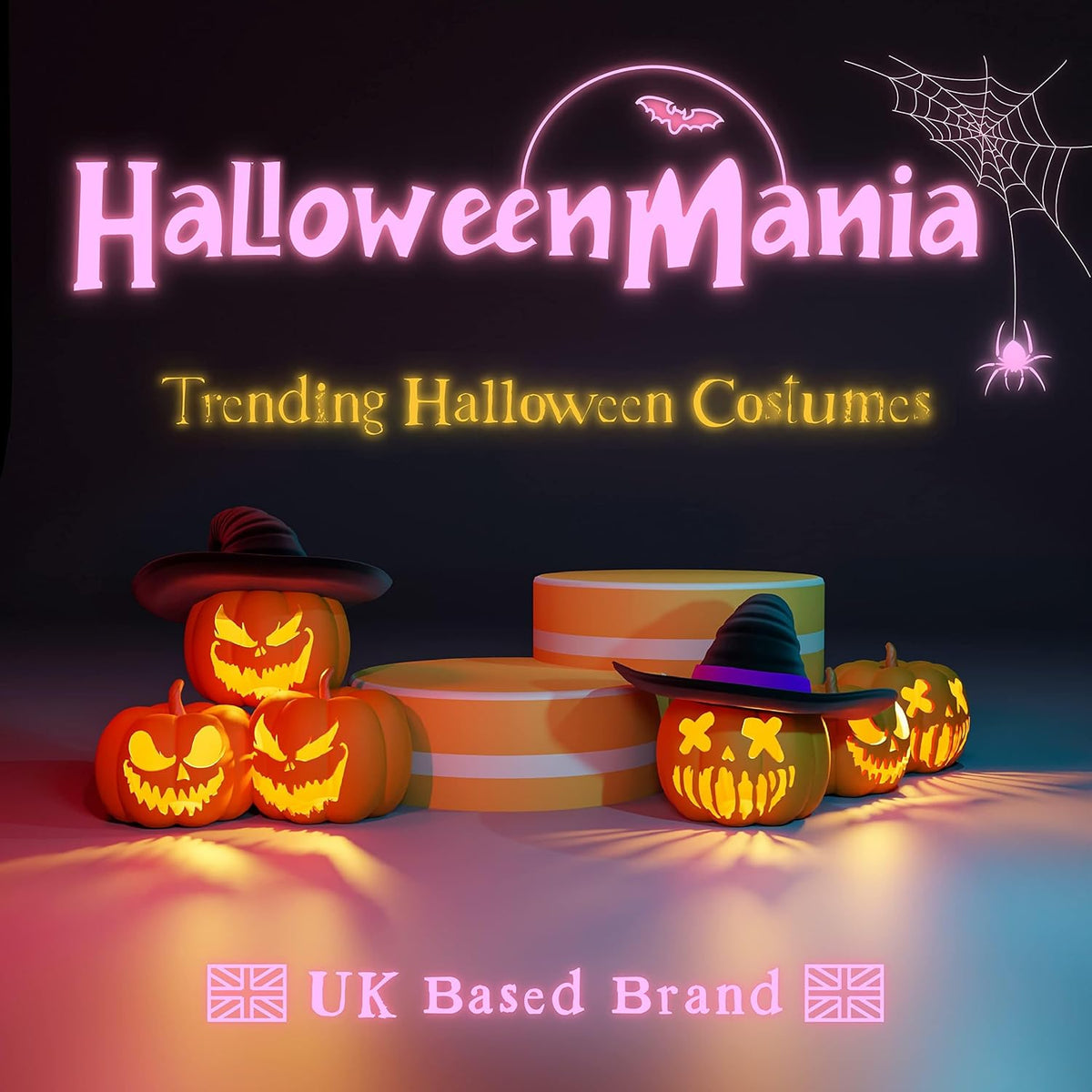 5 pcs Killer Bear Halloween Costumes - Boys Ages 5-12 One Size Fits All - 2026 Trending Fancy Dress - UK Based Brand