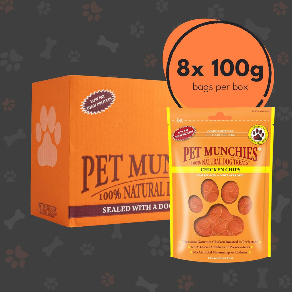 Pet Munchies Venison & Beef Liver Dog Training Treats, Grain Free Tasty Bites with Natural Real Meat, Low in Fat 50g