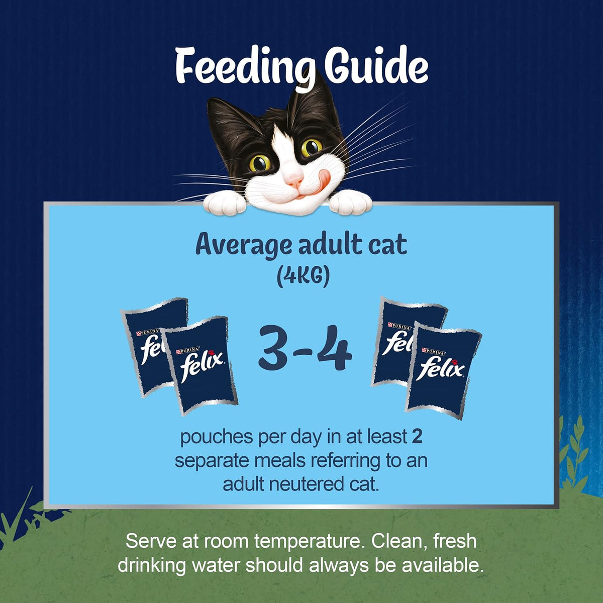 FELIX Soup Tender Strips Farm Selection Wet Cat Food 6x48g (Pack of 8)