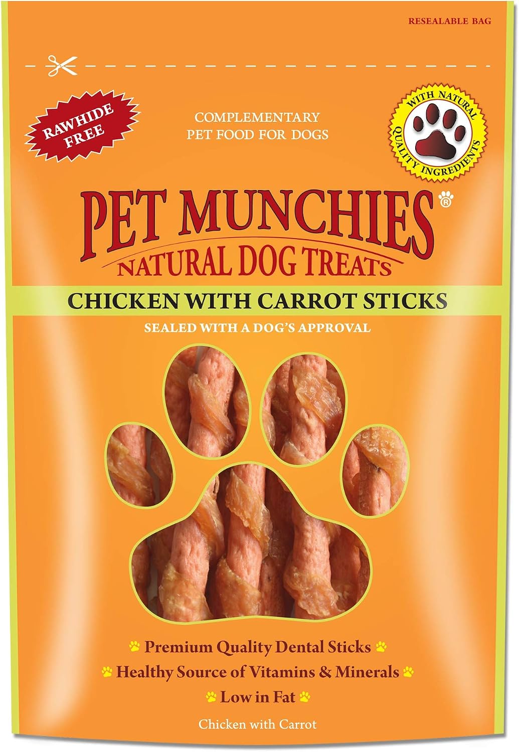 Pet Munchies Venison & Beef Liver Dog Training Treats, Grain Free Tasty Bites with Natural Real Meat, Low in Fat 50g