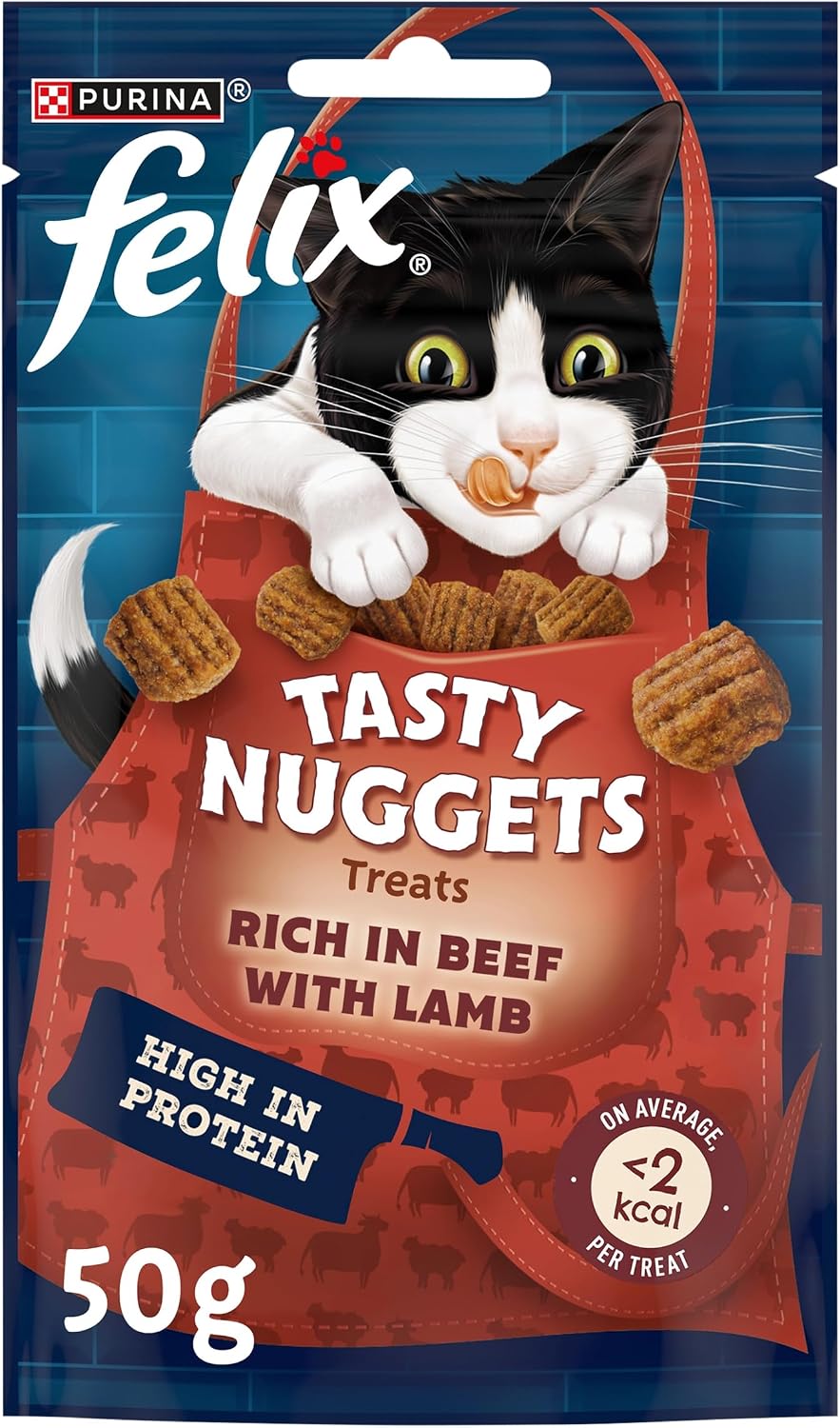 FELIX Soup Tender Strips Farm Selection Wet Cat Food 6x48g (Pack of 8)