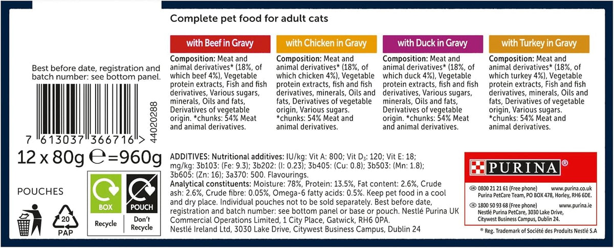 FELIX Soup Tender Strips Farm Selection Wet Cat Food 6x48g (Pack of 8)