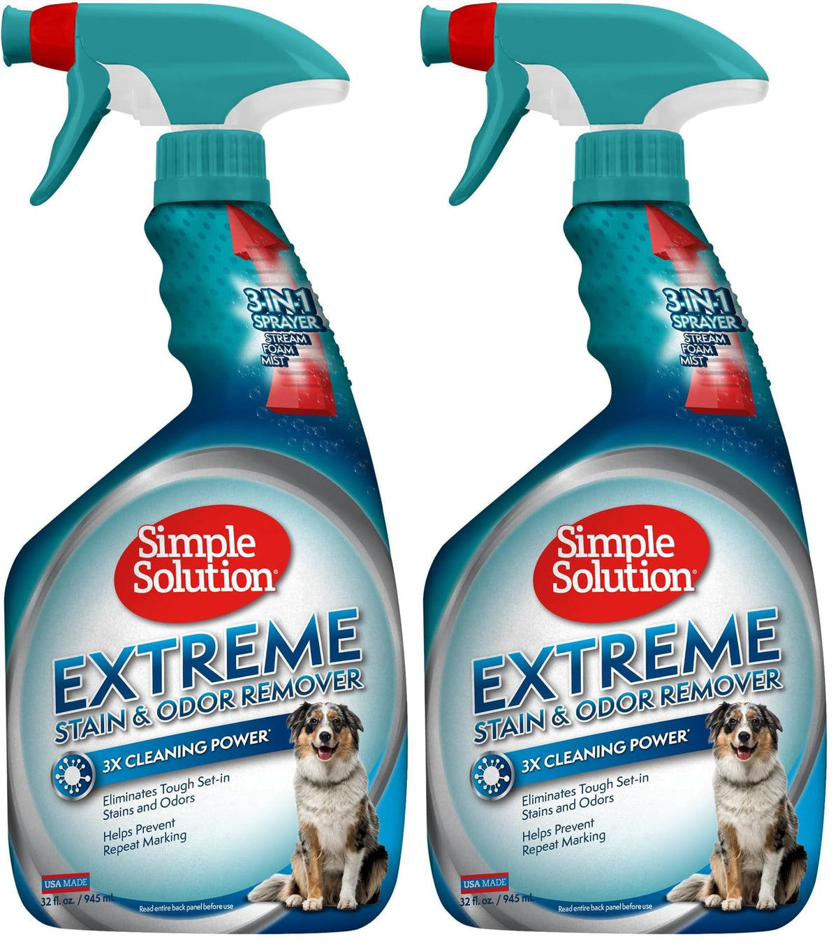 Simple Solution Extreme Pet Stain and Odour Remover Triple Strength 500ml