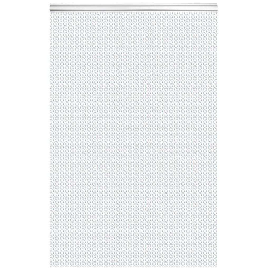 Aluminium Chain Fly Screen 90x210cm Door Curtain Insect Pest Control Silver