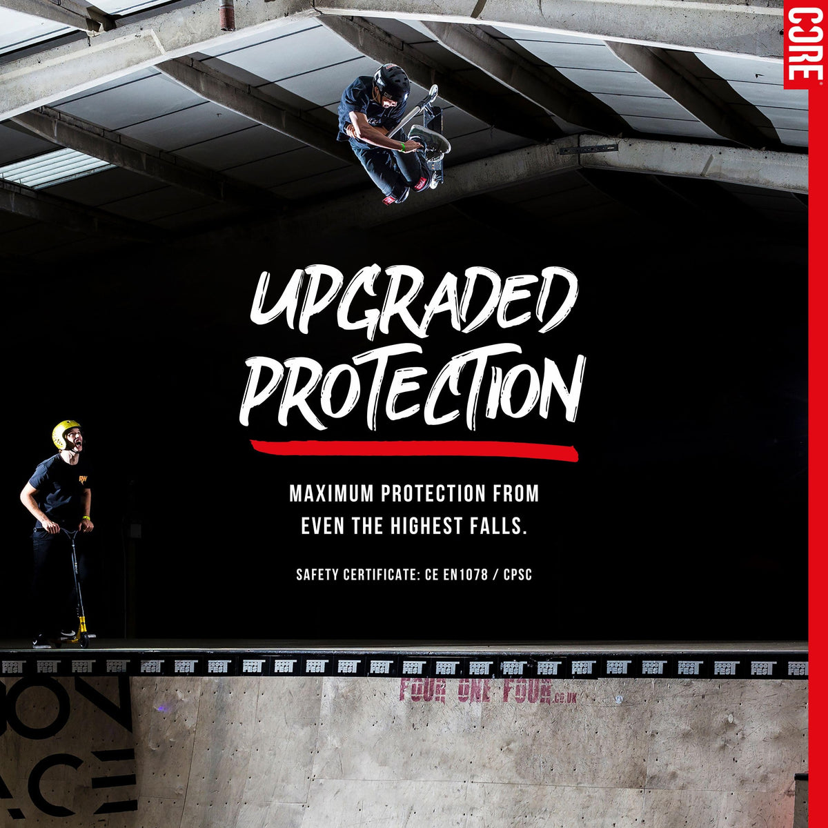 CORE Protection Helmet Skate/BMX/Bike/MTB/Roller Derby/Scooter