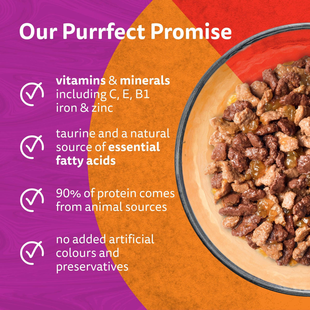 WHISKAS DUO Adult Wet Cat Food in Jelly 40x85g Surf & Turf