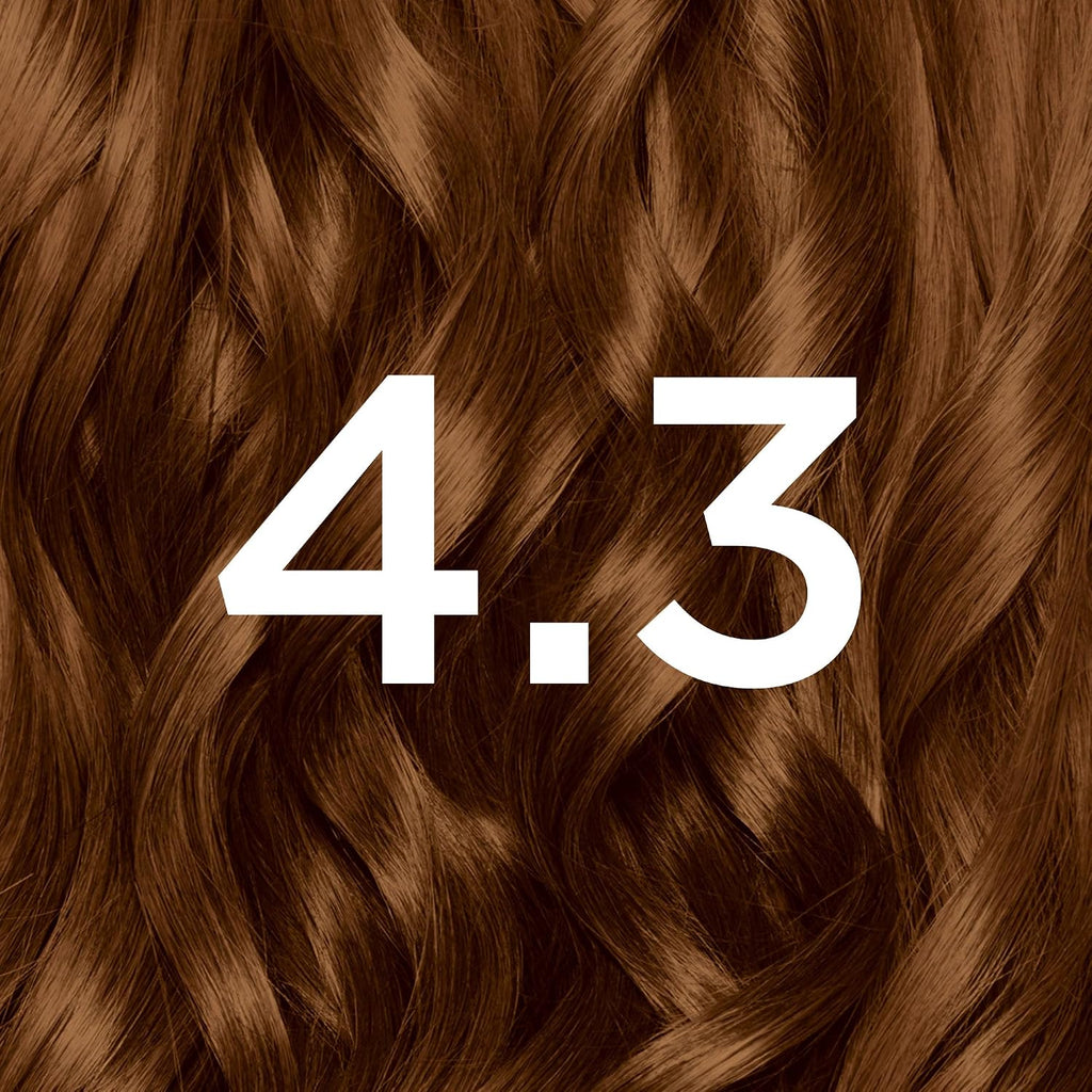 Garnier Nutrisse Ultra Color Permanent Hair Dye, 4.15 Iced Coffee Brown