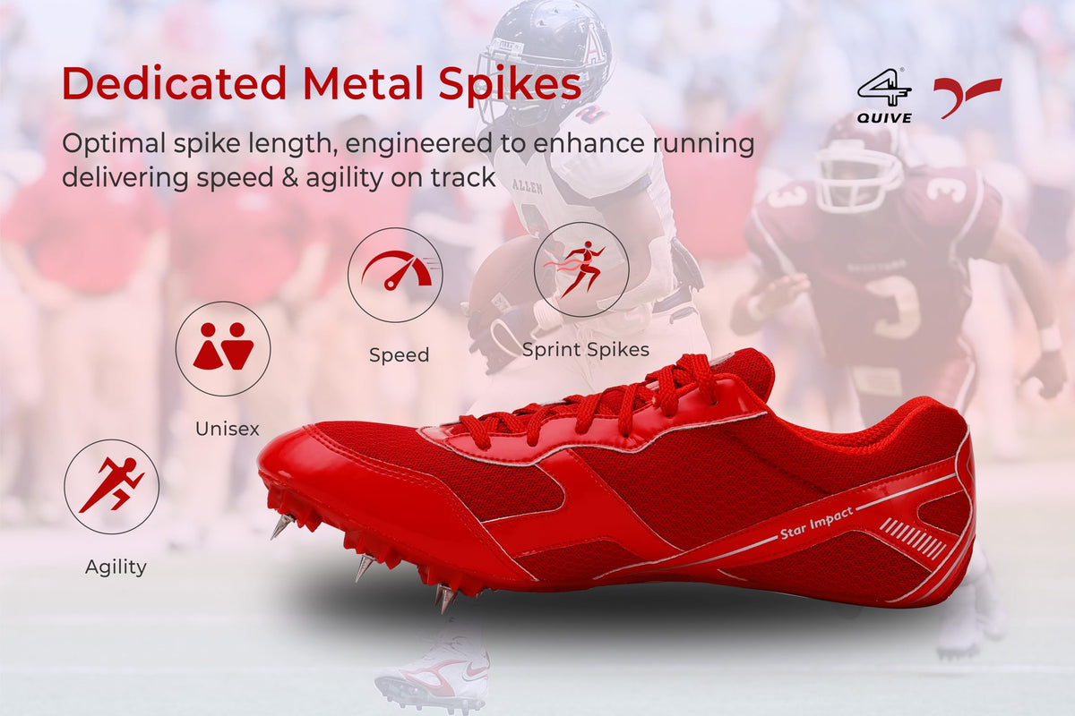 QUIVE SEGA Flower Track & Field Running Spikes