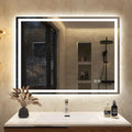 Bathroom LED Mirror 800x600 Anti Fog Dimmable IP44 Memory S'bagno