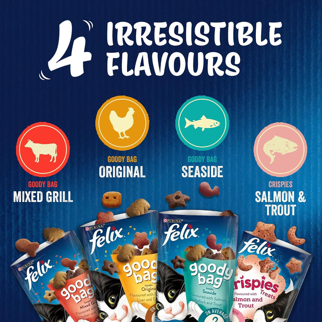 FELIX Soup Tender Strips Farm Selection Wet Cat Food 6x48g (Pack of 8)