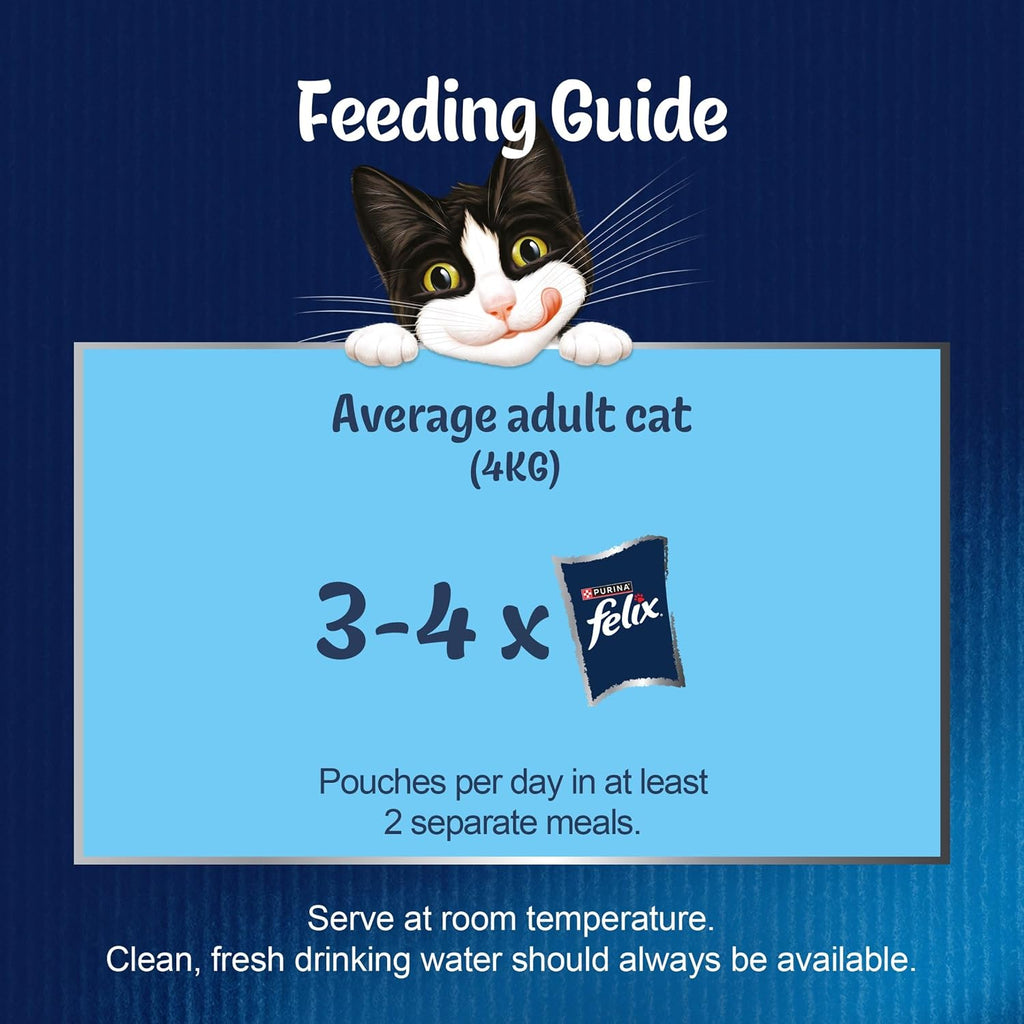 FELIX Doubly Delicious Countryside Selection in Jelly Wet Cat Food 40x85g
