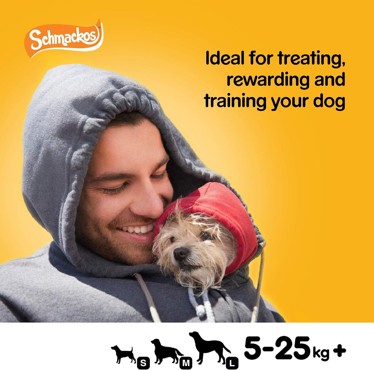 Pedigree Schmackos Mega Pack 110/112 Strips Snacks, Dog Treat Multipack with Beef, Lamb and Poultry Flavours
