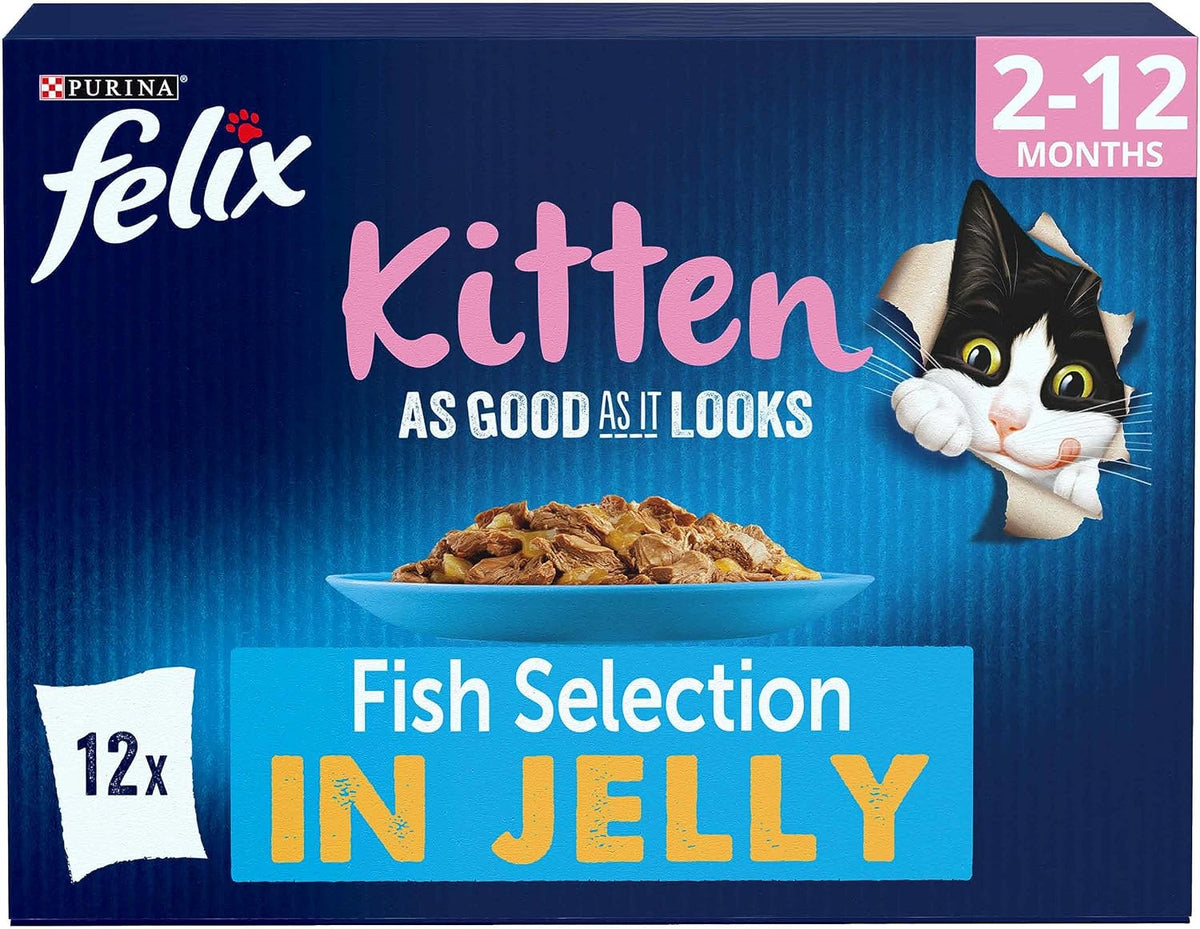 FELIX Soup Tender Strips Farm Selection Wet Cat Food 6x48g (Pack of 8)