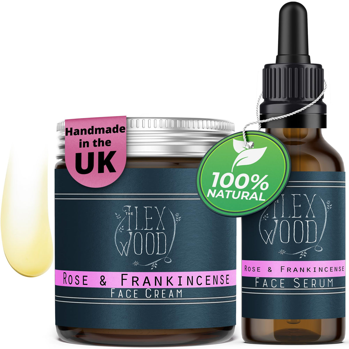 The Ilex Wood Rose & Frankincense Face Cream – Natural Moisturiser 60ml