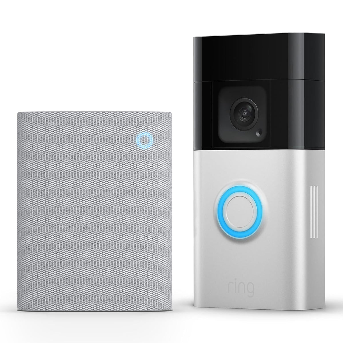 Ring Battery Video Doorbell Plus (Newest Gen) + Chime (3rd Gen) | DIY Wireless Video Doorbell Camera with 1536p HD Video, Head-To-Toe View, Quick Release Battery Pack | Easy to install (5min)