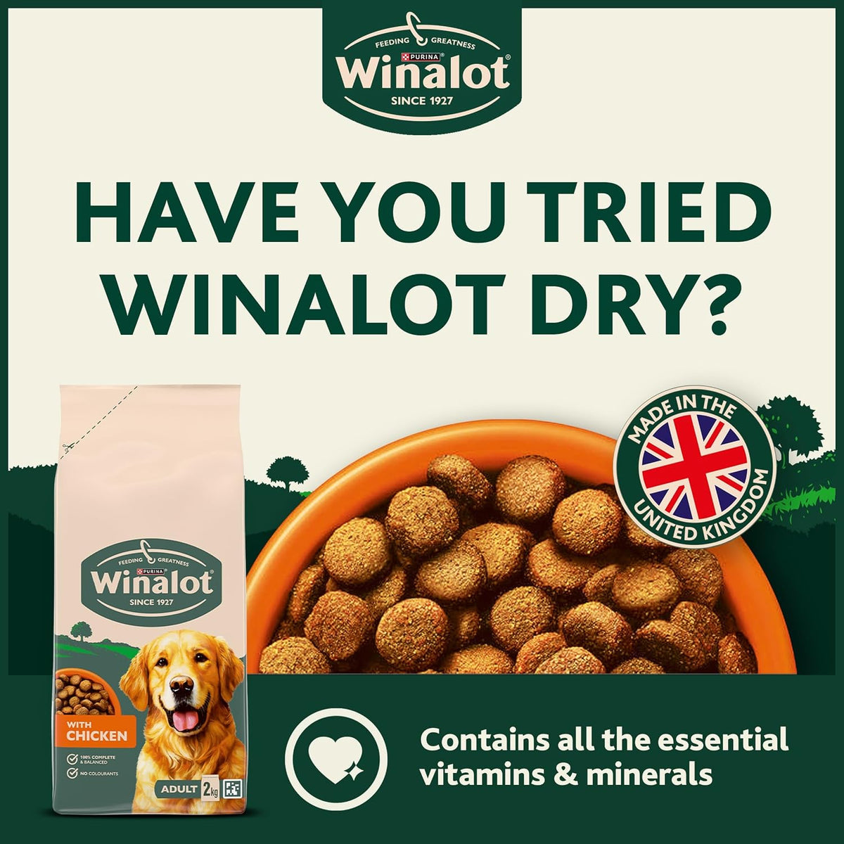 WINALOT Sunday Dinner Mixed in Gravy Wet Dog Food Pouches 40x100g