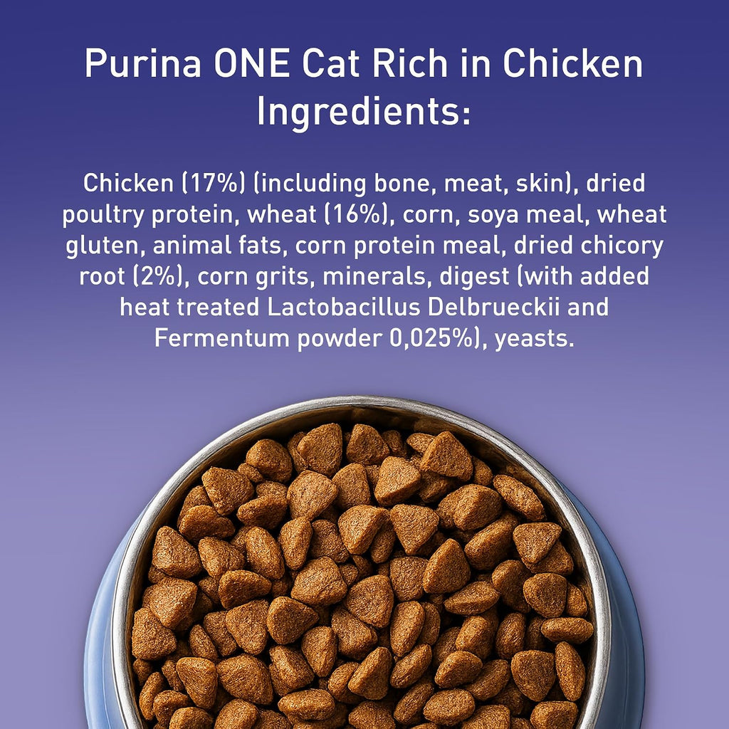 PURINA ONE Bifensis Adult Dry Cat Food Chicken 7.5kg Pack