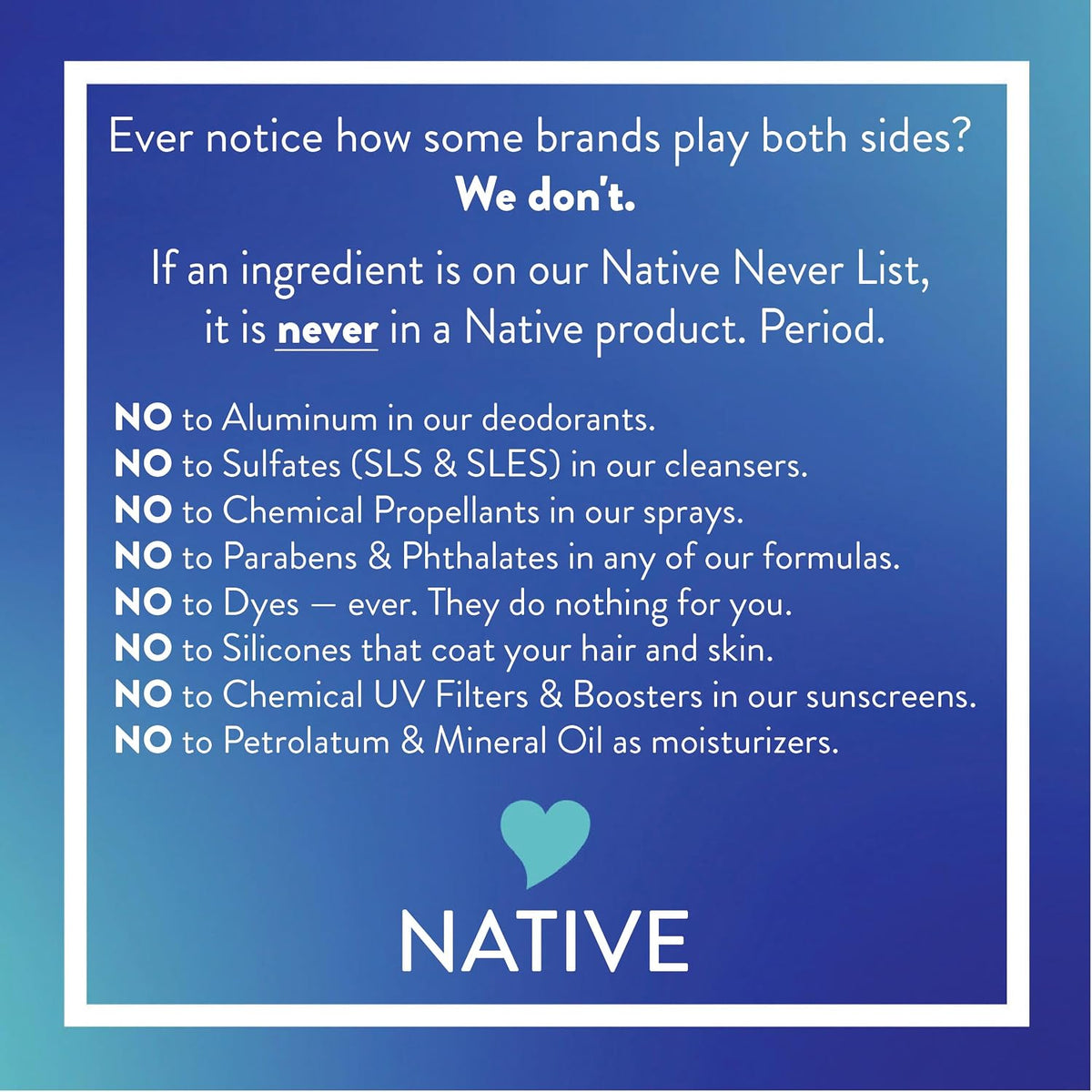 Native Aluminum-Free Deodorant for Women & Men, Coconut & Vanilla, 2.65oz