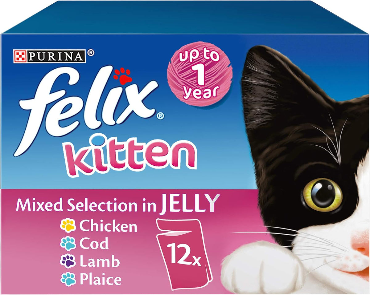 FELIX Doubly Delicious Countryside Selection in Jelly Wet Cat Food 40x85g