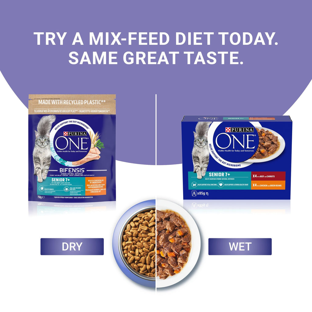 PURINA ONE Bifensis Adult Dry Cat Food Chicken 7.5kg Pack